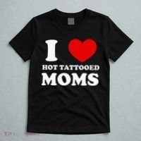 I Love Hot Tattooed Moms T-Shirt thumb 5