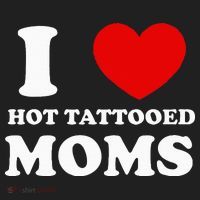 I Love Hot Tattooed Moms Beanie thumb 2