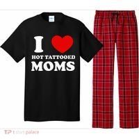I Love Hot Tattooed Moms Pajama Set thumb 0