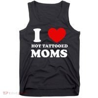 I Love Hot Tattooed Moms Tank Top thumb 0
