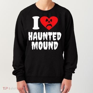 I Love Haunted Mound Women's Sweatshirt