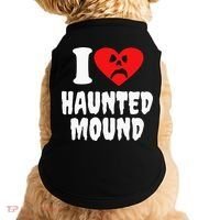 I Love Haunted Mound Doggie Tank thumb 0