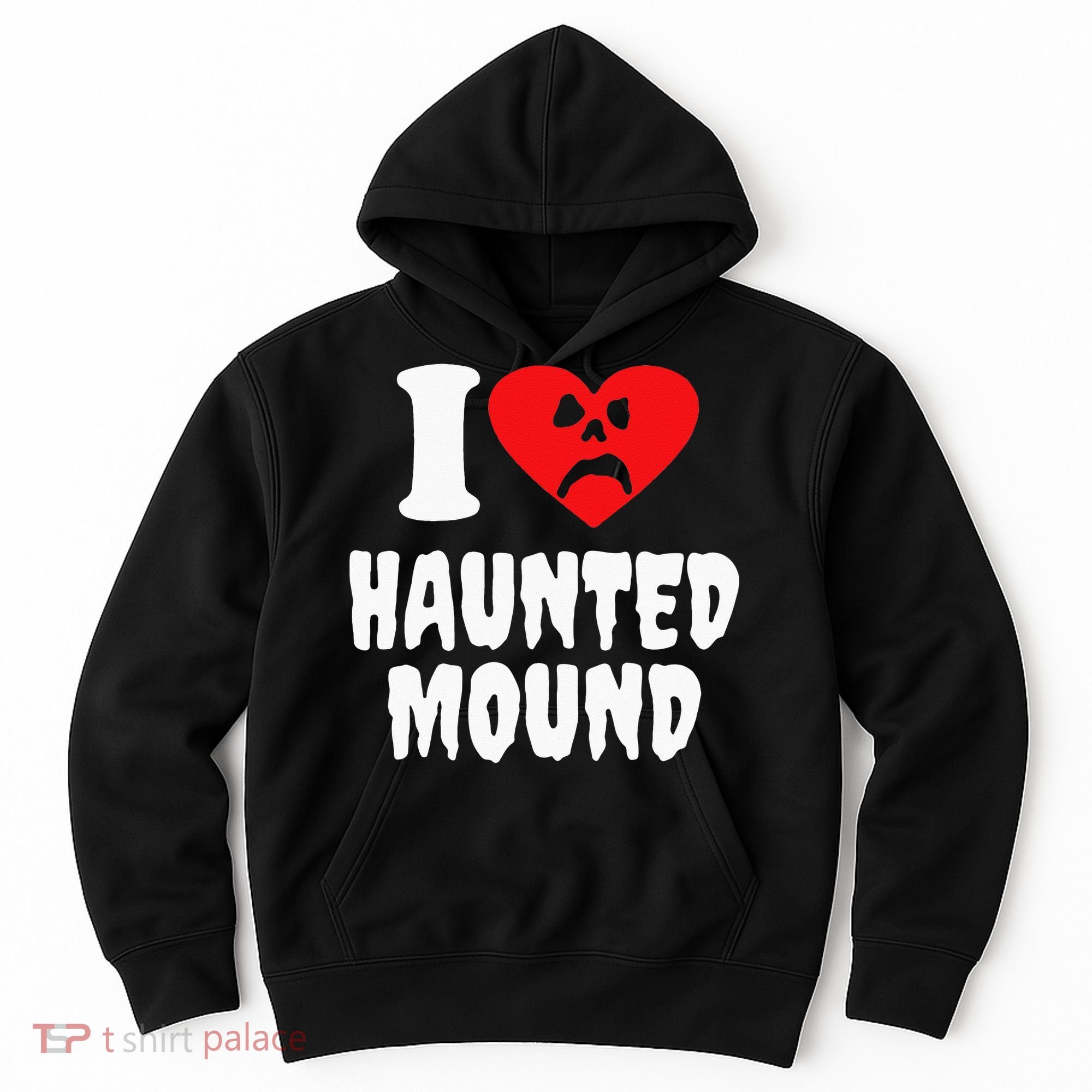 I Love Haunted Mound Hoodie