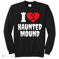 I Love Haunted Mound Sweatshirt thumb 0