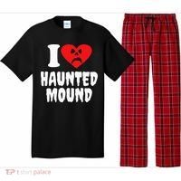 I Love Haunted Mound Pajama Set thumb 0
