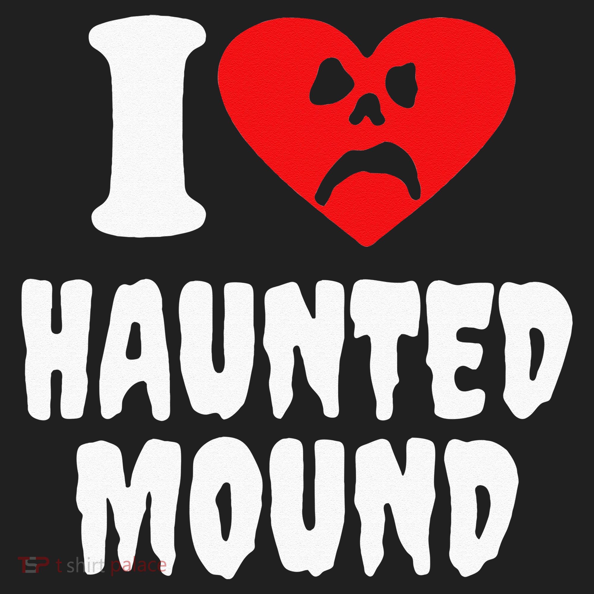 I Love Haunted Mound Hat