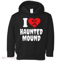I Love Haunted Mound Toddler Hoodie thumb 0