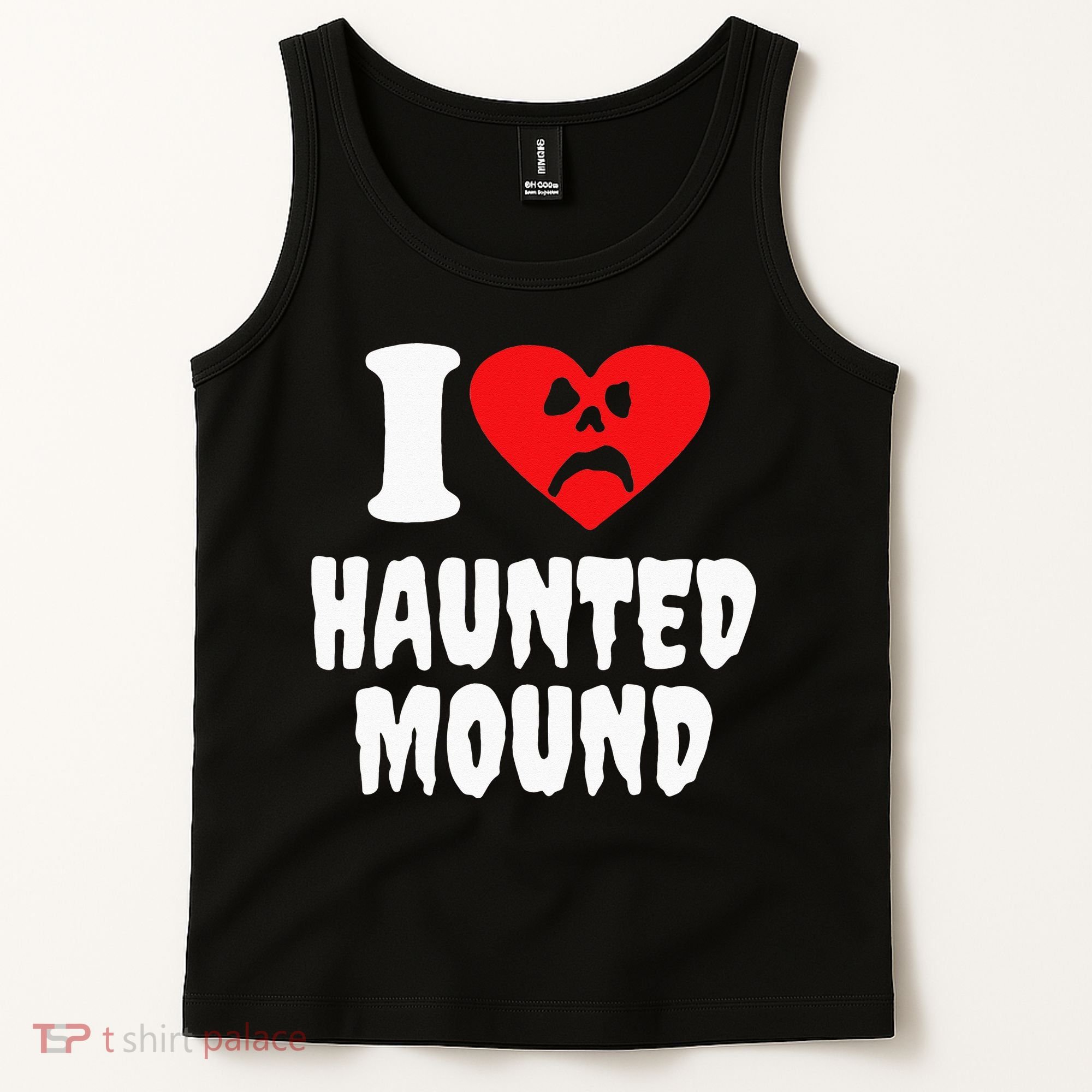 I Love Haunted Mound Tank Top