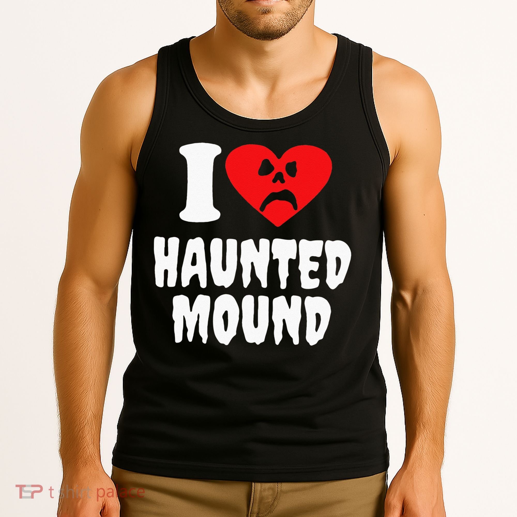 I Love Haunted Mound Tank Top