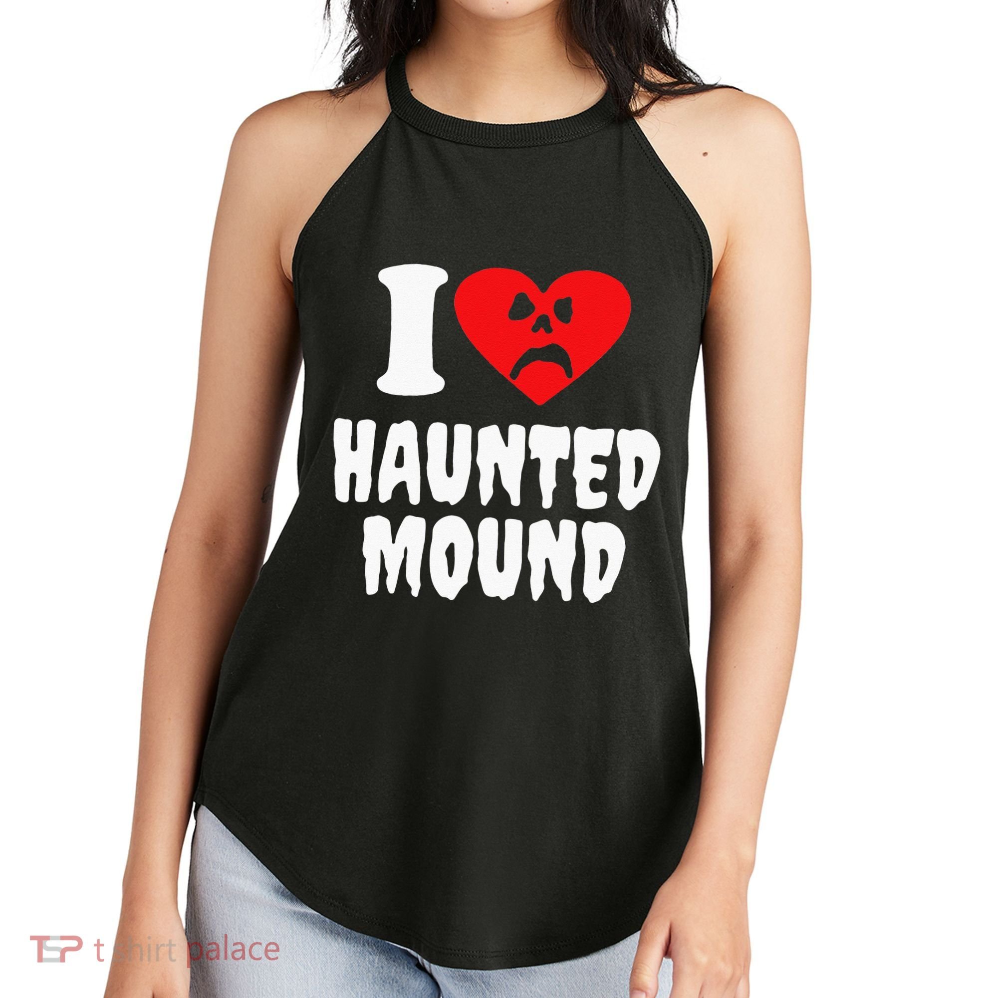 I Love Haunted Mound Women's Perfect Tri Rocker Tank