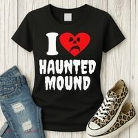 I Love Haunted Mound Women's T-Shirt thumb 3
