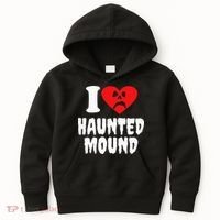I Love Haunted Mound Kids Hoodie thumb 0