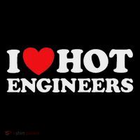 I Love Hot Engineers Funny Math Science Construct Invent Job Tote Bag thumb 4