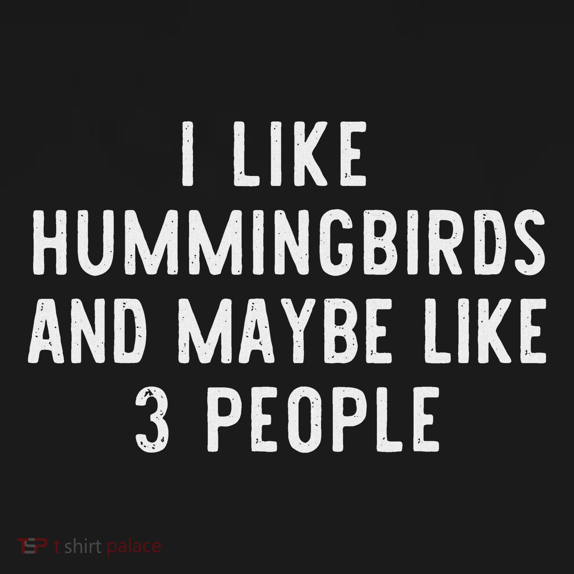I Like Hummingbirds And Maybe Like 3 People Funny Lover Gift Mousepad