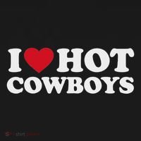 I Love Hot Cowboys I Heart Hot Cowboys Cute Rodeo Western Sweatshirt thumb 3