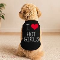 I Love Hot Girls Doggie Tank thumb 2