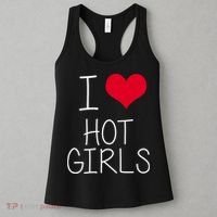 I Love Hot Girls Women's Tank Top thumb 3