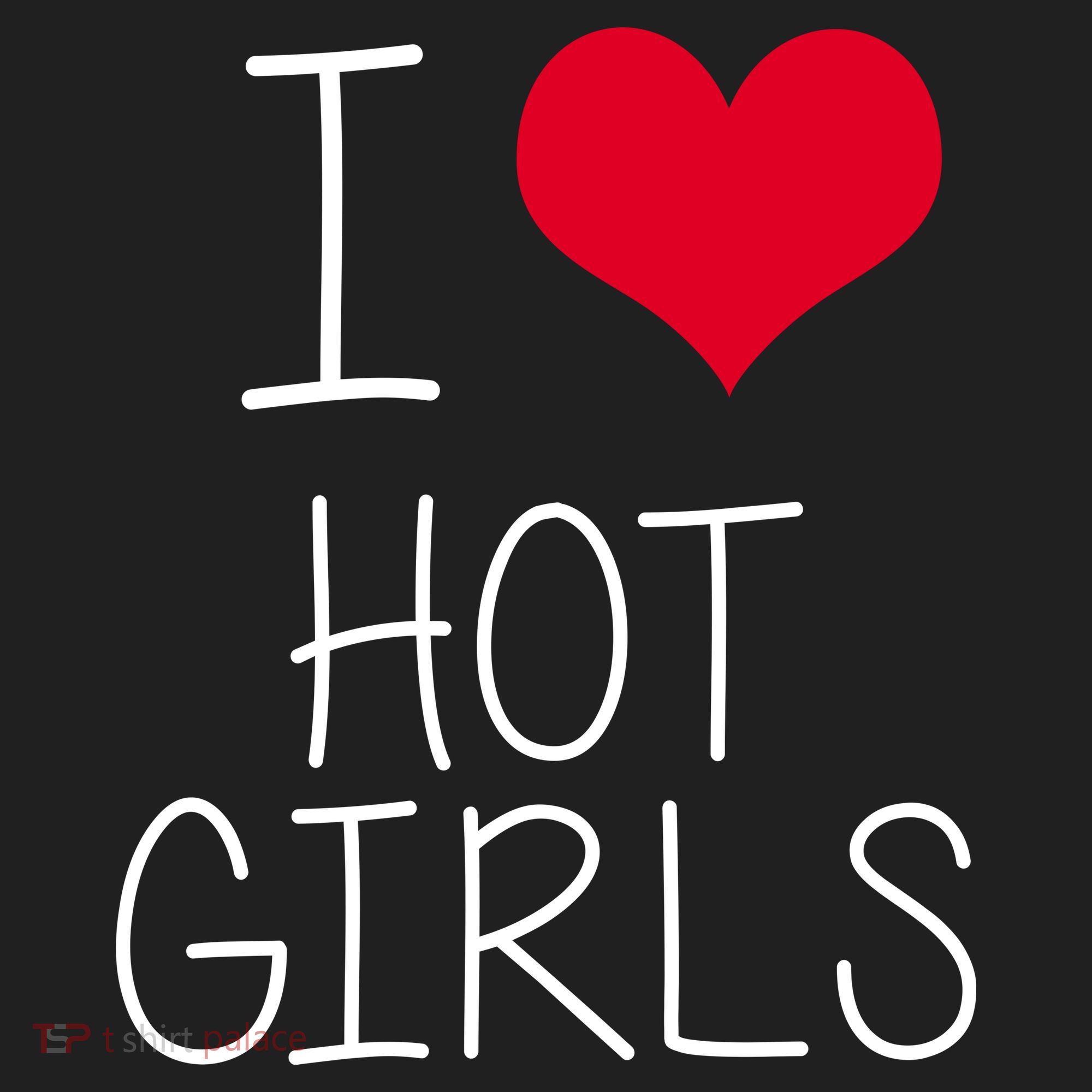 I Love Hot Girls Hat