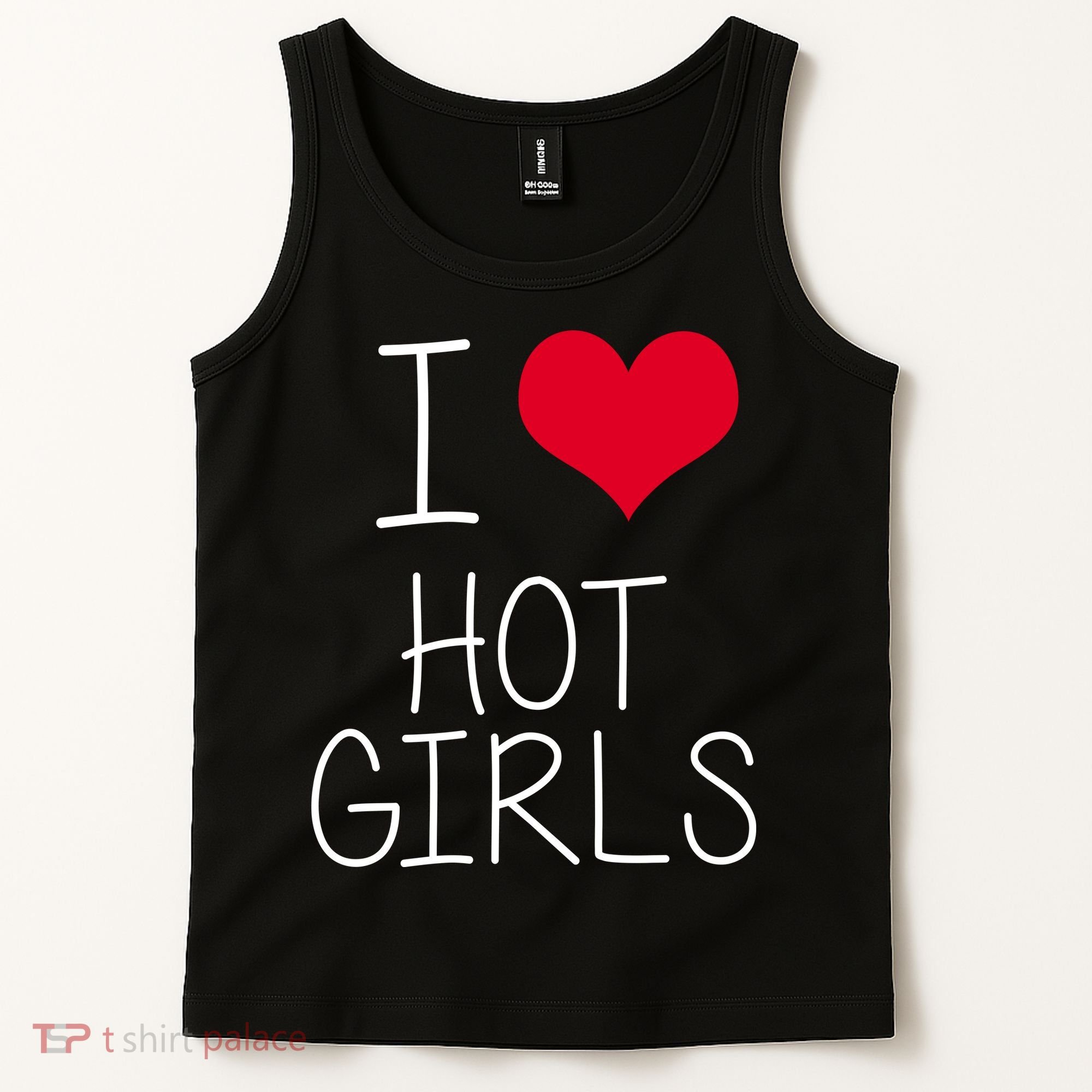 I Love Hot Girls Tank Top