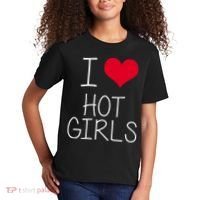 I Love Hot Girls Kids T-Shirt thumb 2