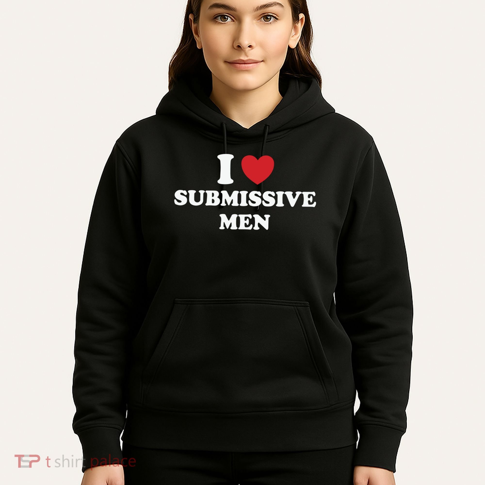I Love Heart Submissive Hoodie