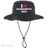 I Love Heart Submissive Bucket Hat thumb 0