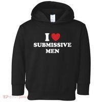 I Love Heart Submissive Toddler Hoodie thumb 0