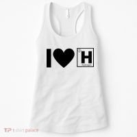 I Love Hydrogen Vehicles Fuel Cells H Symbol Periodic Table FCEVs Women's Tank Top thumb 0
