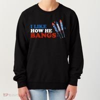 I Like How He Bangs Firework Celebration Funny 4th Of July Women's Sweatshirt thumb 0