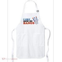 I Like How He Bangs Firework Celebration Funny 4th Of July Apron thumb 0