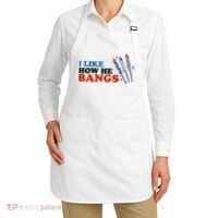 I Like How He Bangs Firework Celebration Funny 4th Of July Apron thumb 2