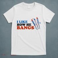 I Like How He Bangs Firework Celebration Funny 4th Of July T-Shirt thumb 5