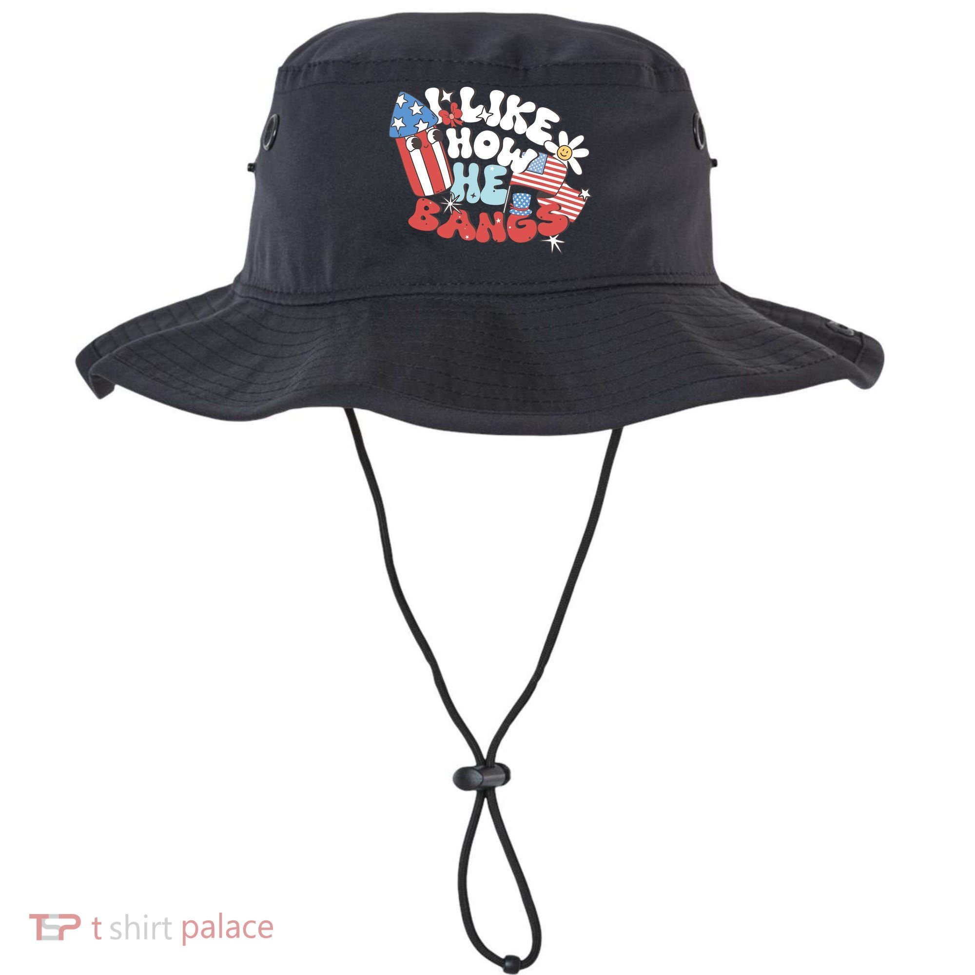 I Like How He Bangs I Like How She Explodes Couple 4th July Bucket Hat