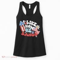 I Like How He Bangs I Like How She Explodes Couple 4th July Women's Tank Top thumb 0