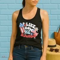 I Like How He Bangs I Like How She Explodes Couple 4th July Women's Tank Top thumb 2