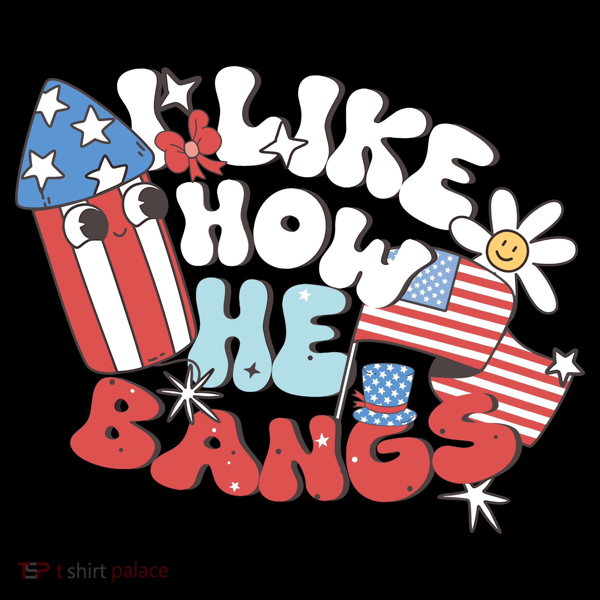 I Like How He Bangs I Like How She Explodes Couple 4th July Women's Tank Top