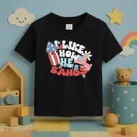 I Like How He Bangs I Like How She Explodes Couple 4th July Toddler T-Shirt thumb 3