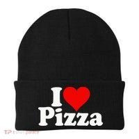 I Love Heart Pizza Za Beanie thumb 0