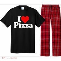 I Love Heart Pizza Za Pajama Set thumb 0
