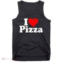 I Love Heart Pizza Za Tank Top thumb 0