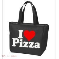 I Love Heart Pizza Za Tote Bag thumb 3
