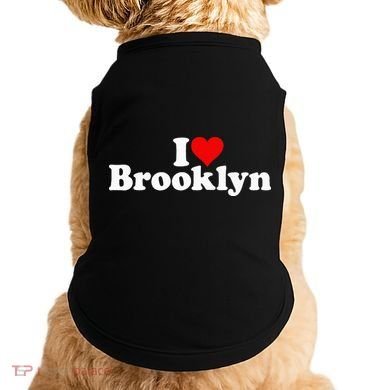 I Love Heart Brooklyn Doggie Tank