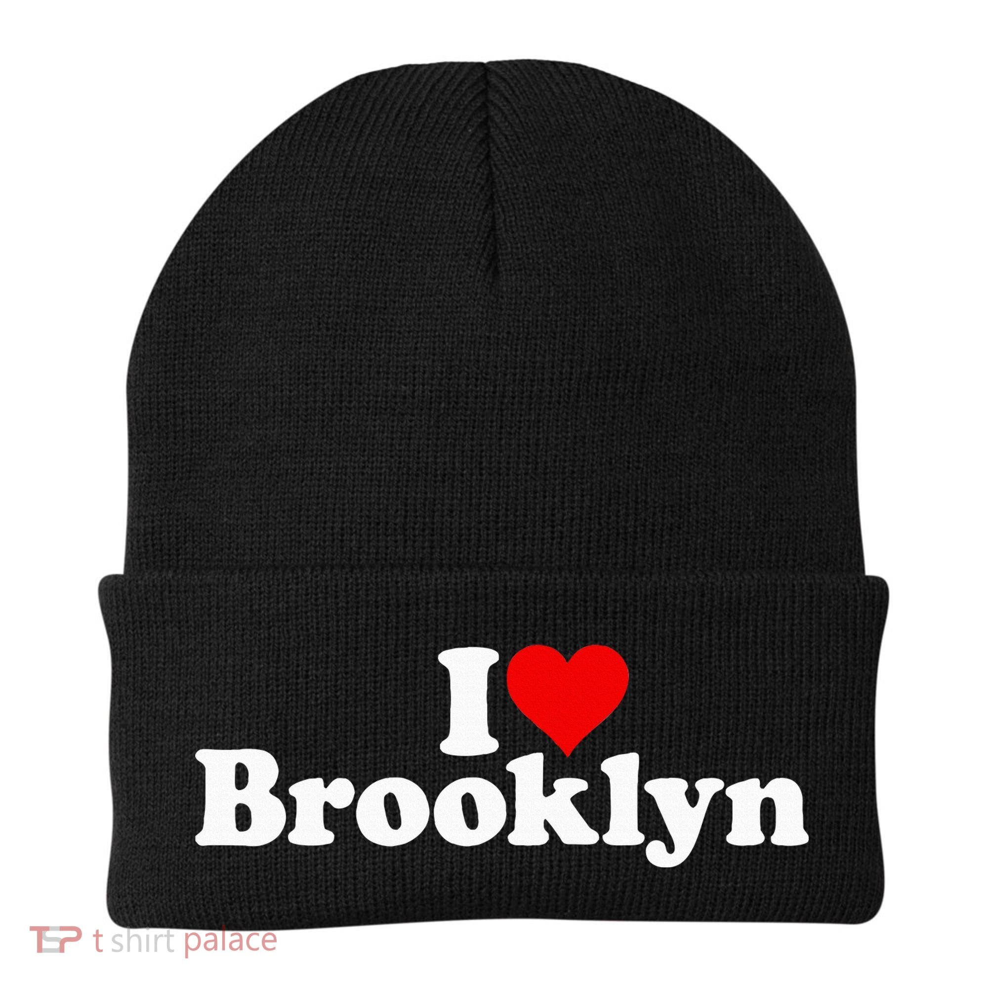 I Love Heart Brooklyn Beanie