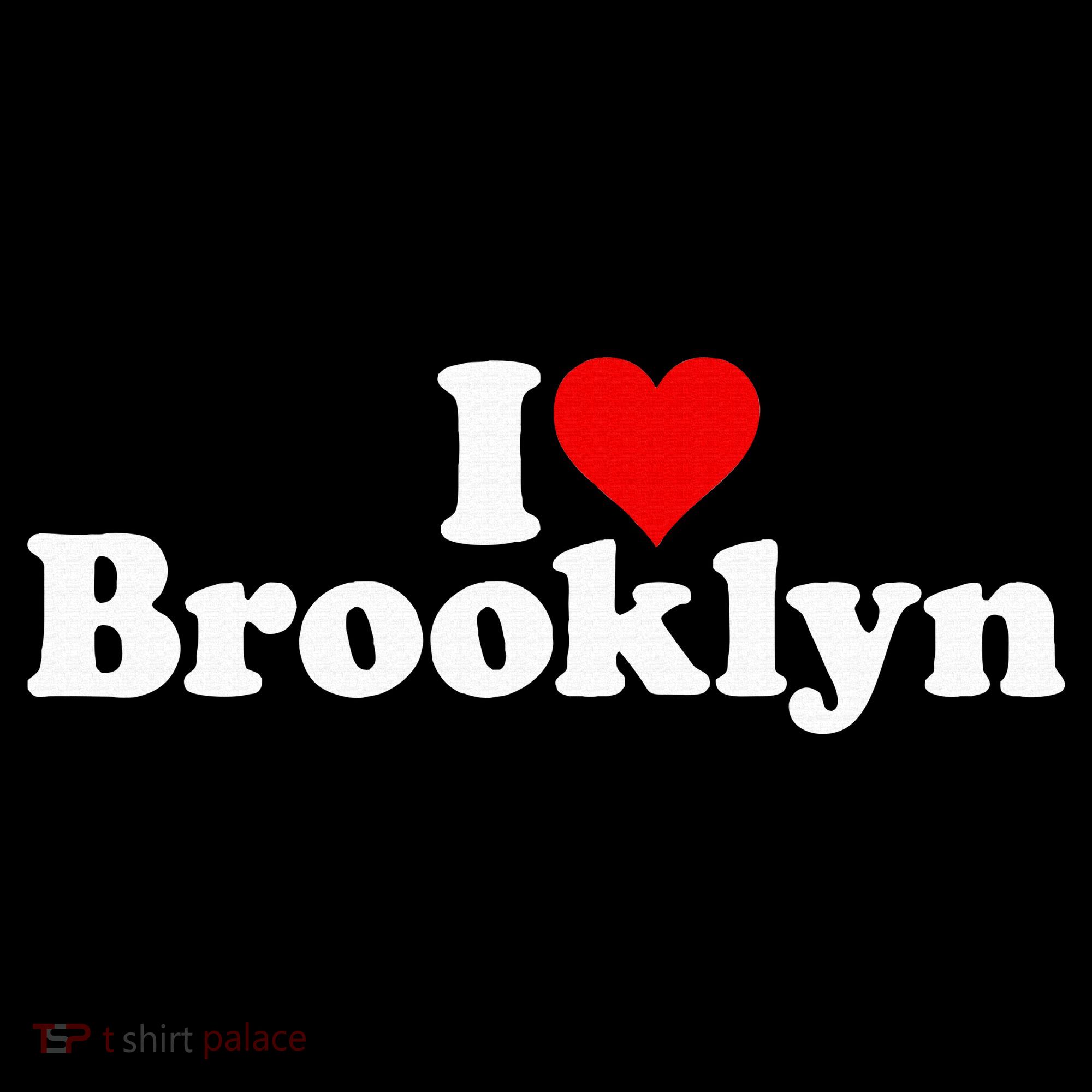 I Love Heart Brooklyn Women's Hoodie