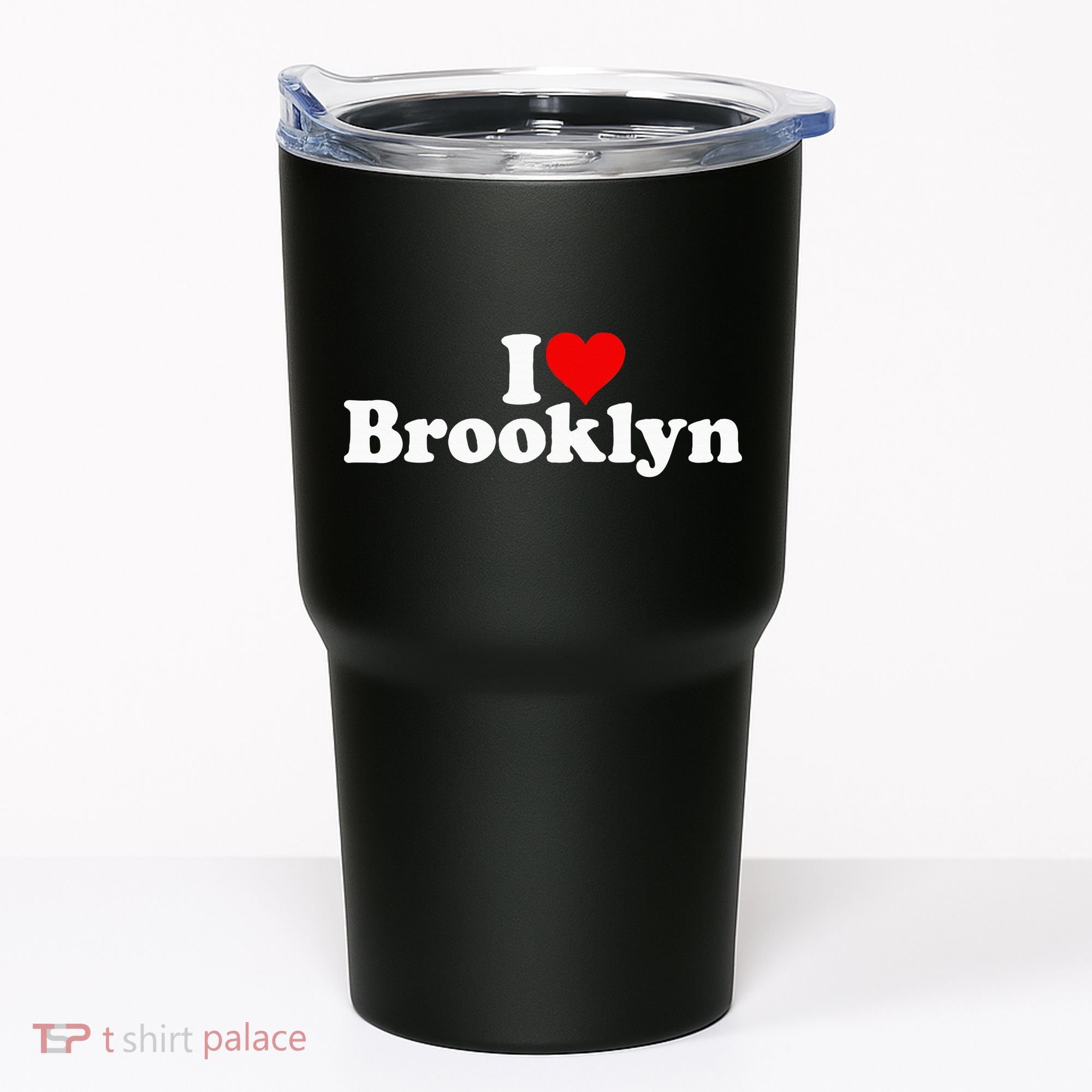 I Love Heart Brooklyn Tumbler