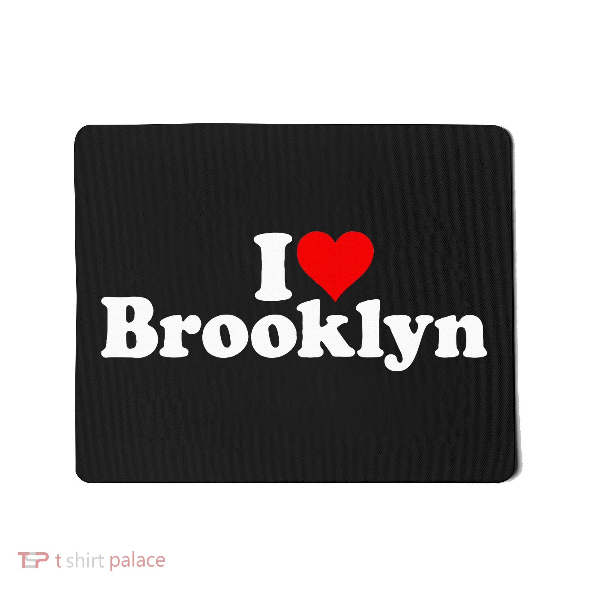I Love Heart Brooklyn Mousepad