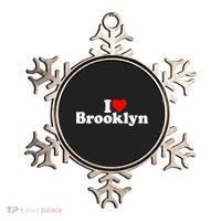 I Love Heart Brooklyn Ornament thumb 0