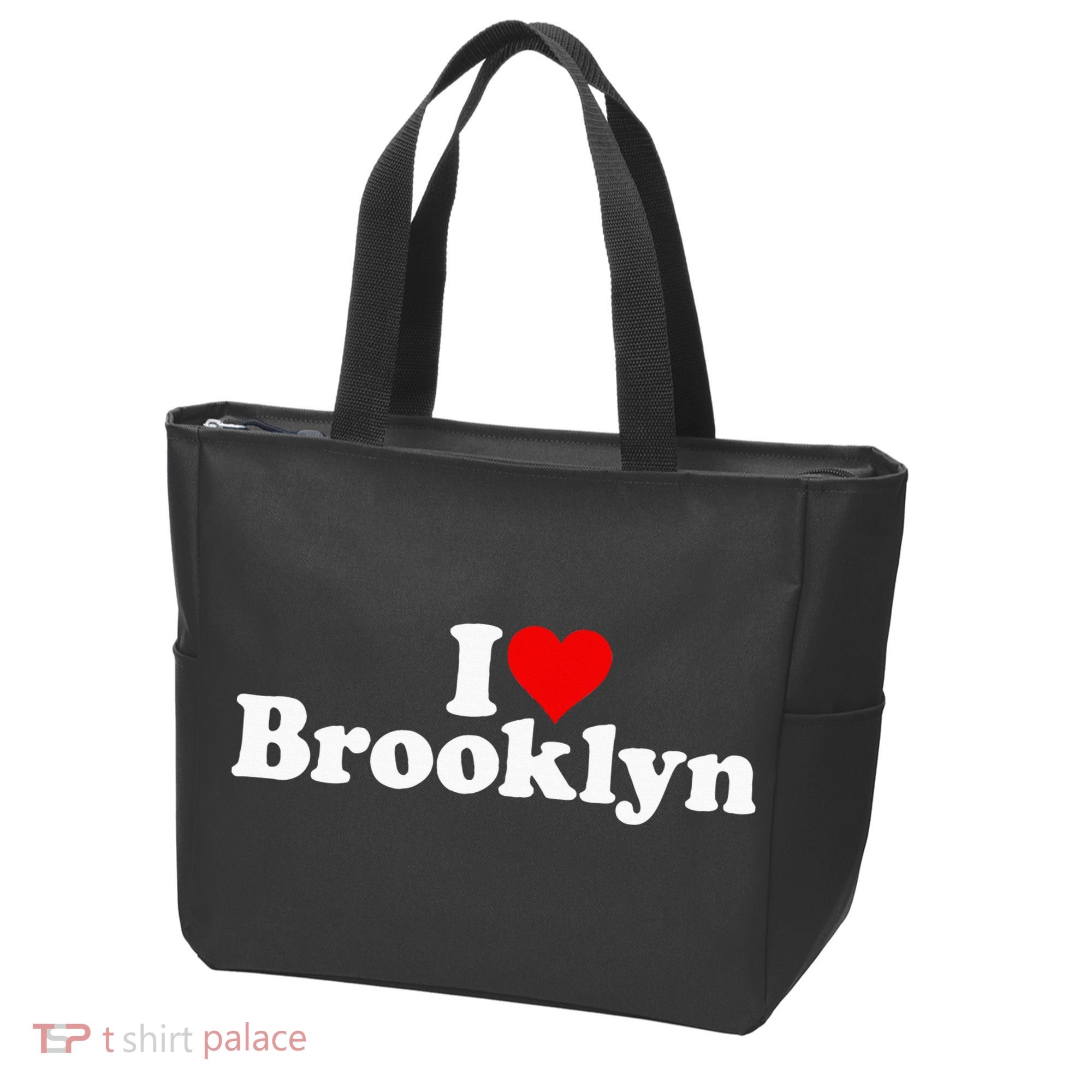 I Love Heart Brooklyn Tote Bag