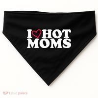I Love Hot Moms USA-Made Doggie Bandana thumb 0