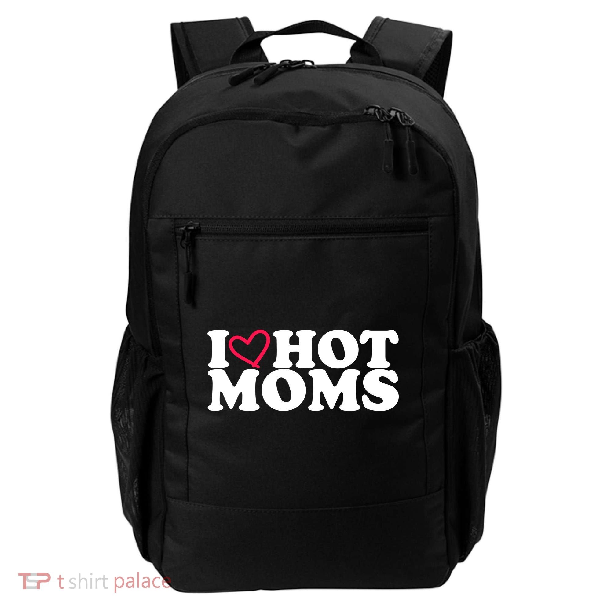 I Love Hot Moms Backpack